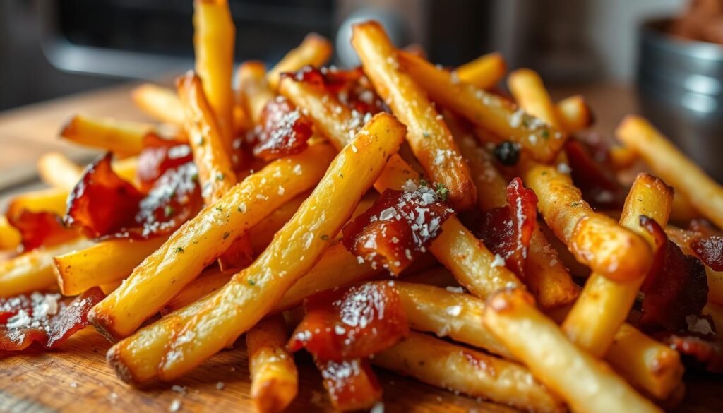 oven potato fries with bacon fat