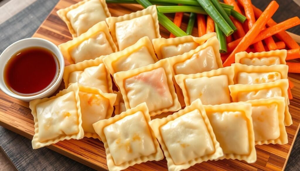 pre-made wontons