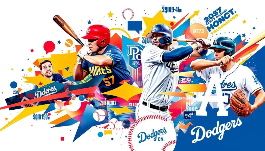 padres vs dodgers match player stats