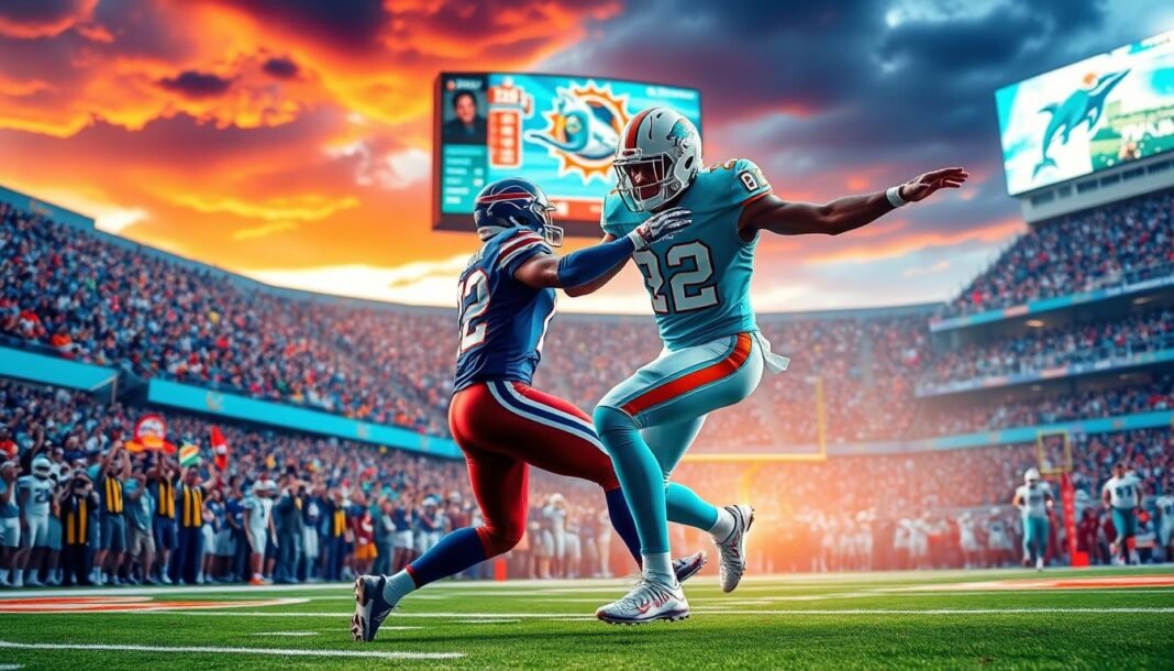 buffalo bills vs miami dolphins match player stats