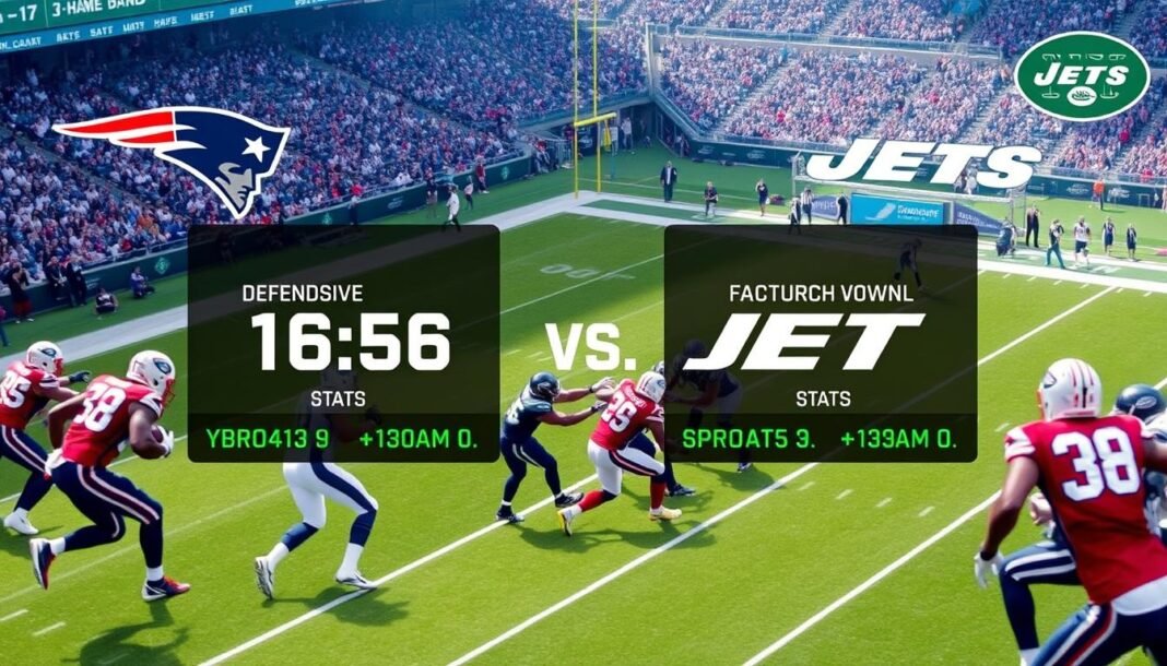 new england patriots vs new york jets match player stats