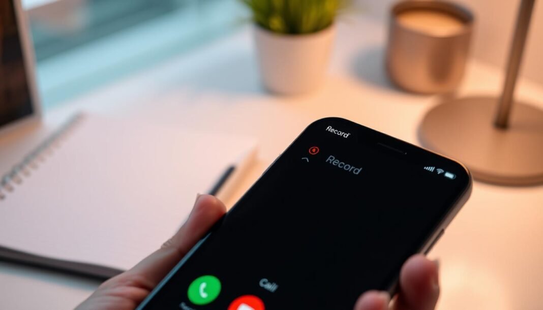 how to record a phone call on iphone