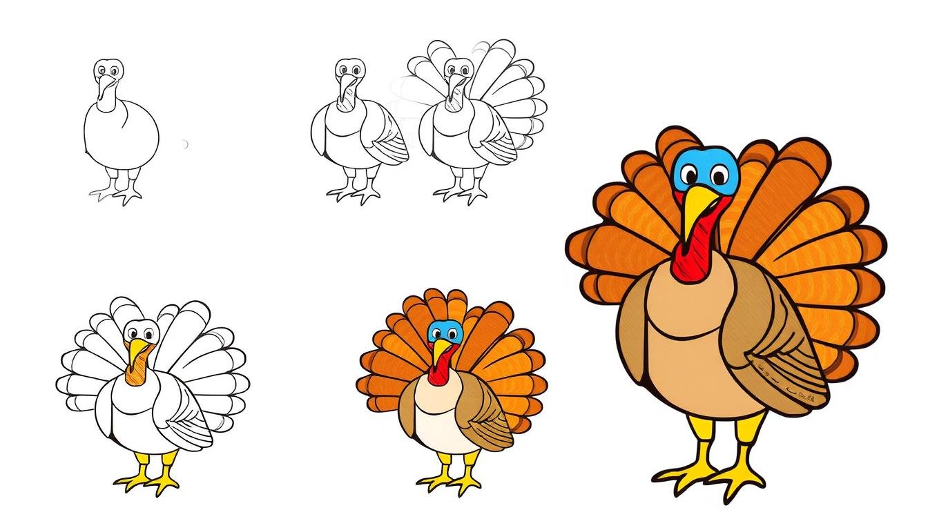 turkey drawing