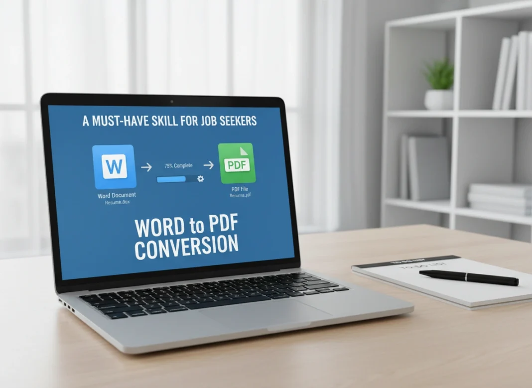 Word to PDF Conversion: A Must-Have Skill for Job Seekers