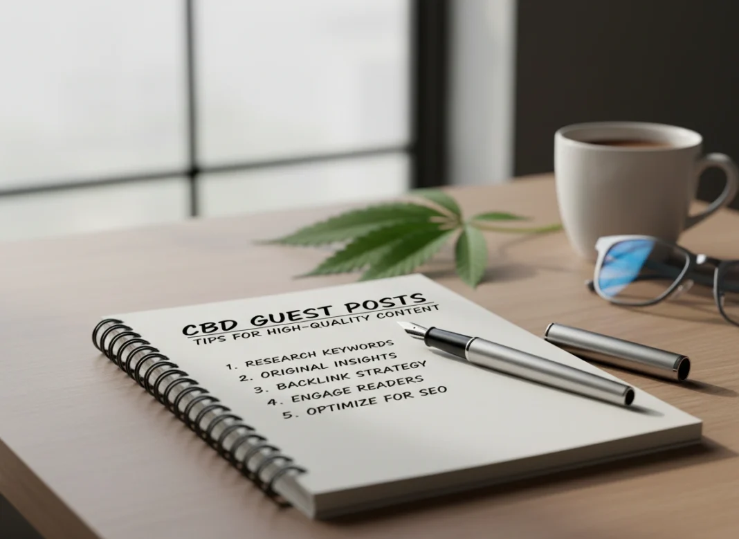 CBD Guest Posts: Tips for High-Quality Content