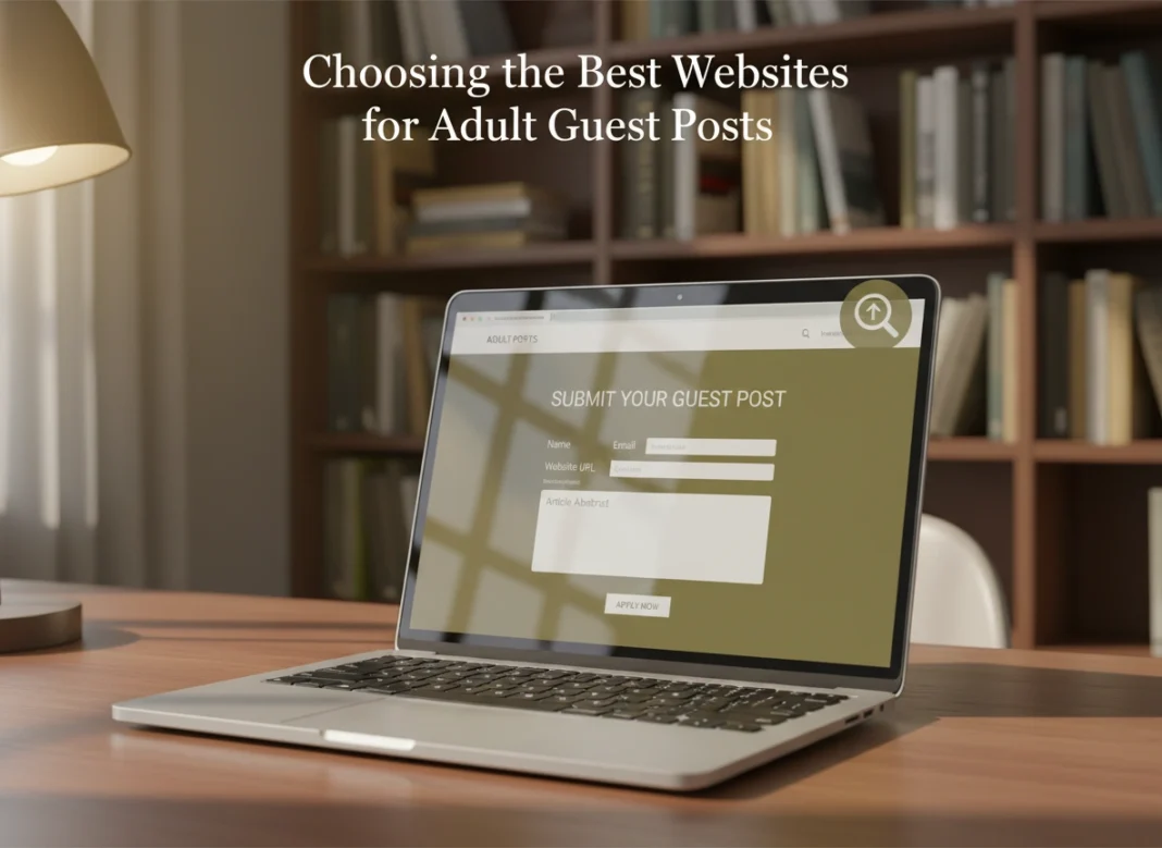 Choosing Websites for Adult Guest Posts