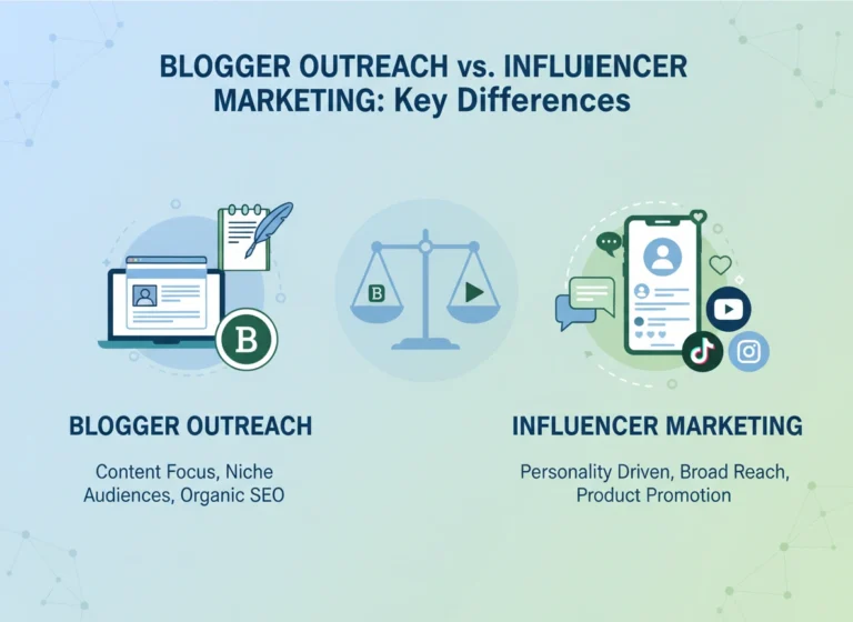 Blogger Outreach vs. Influencer Marketing: Key Differences