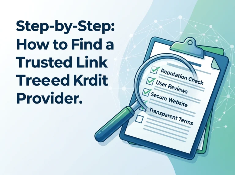 Step-by-Step: How to Find a Trusted Link Free Kredit Provider