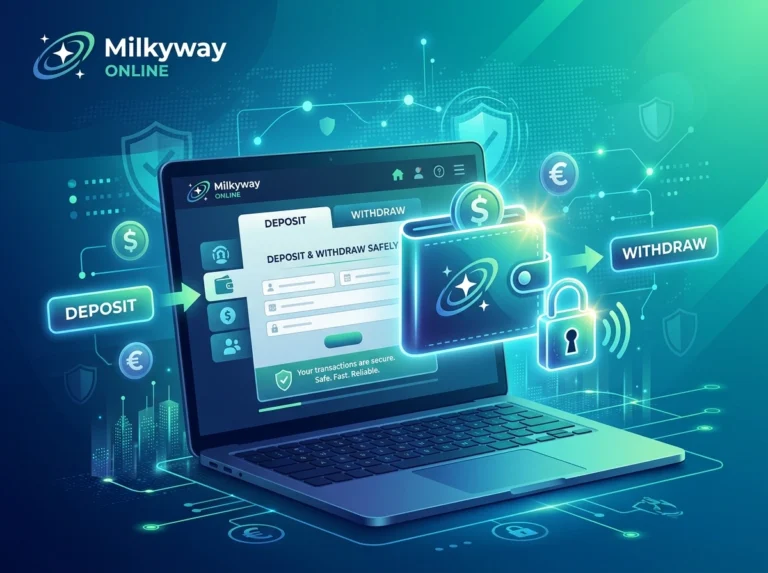 How to Deposit and Withdraw Safely on Milkyway Online