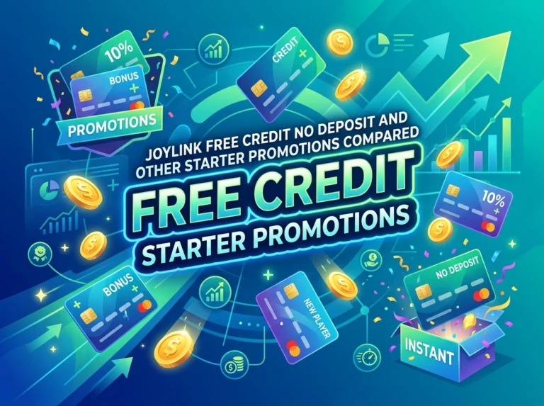 Joylink Free Credit No Deposit and Other Starter Promotions Compared